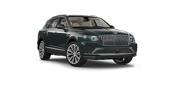 Bentley Casablanca Bentley Bentayga Atelier Edition SUV in Onyx black paint front three quarter